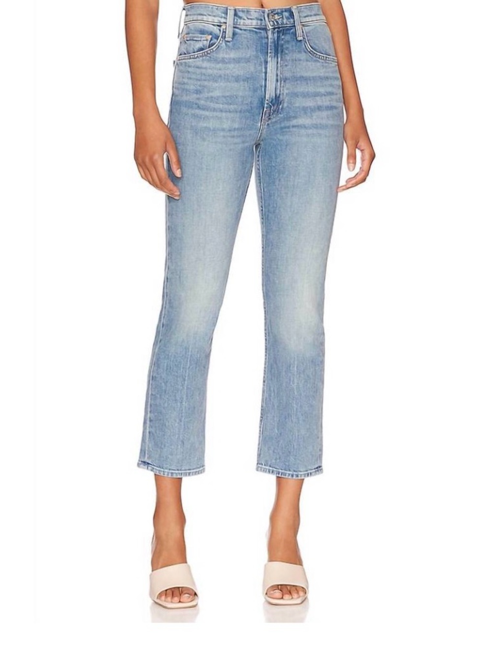 Mother - High Waisted Rider Ankle in Salt Of The Earth 29